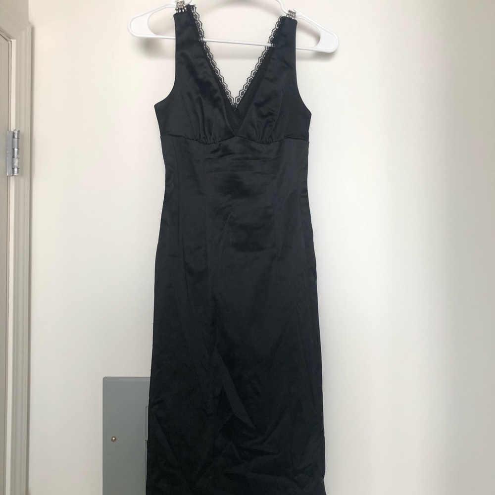 Bebe Black Midi dress